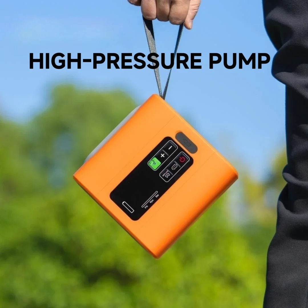 WESTTUNE Outdoor Wireless Air Pump Travel Vacuum Pump with Inflatable Deflate Portable Electric MINI Inflatable Pumps for Mats