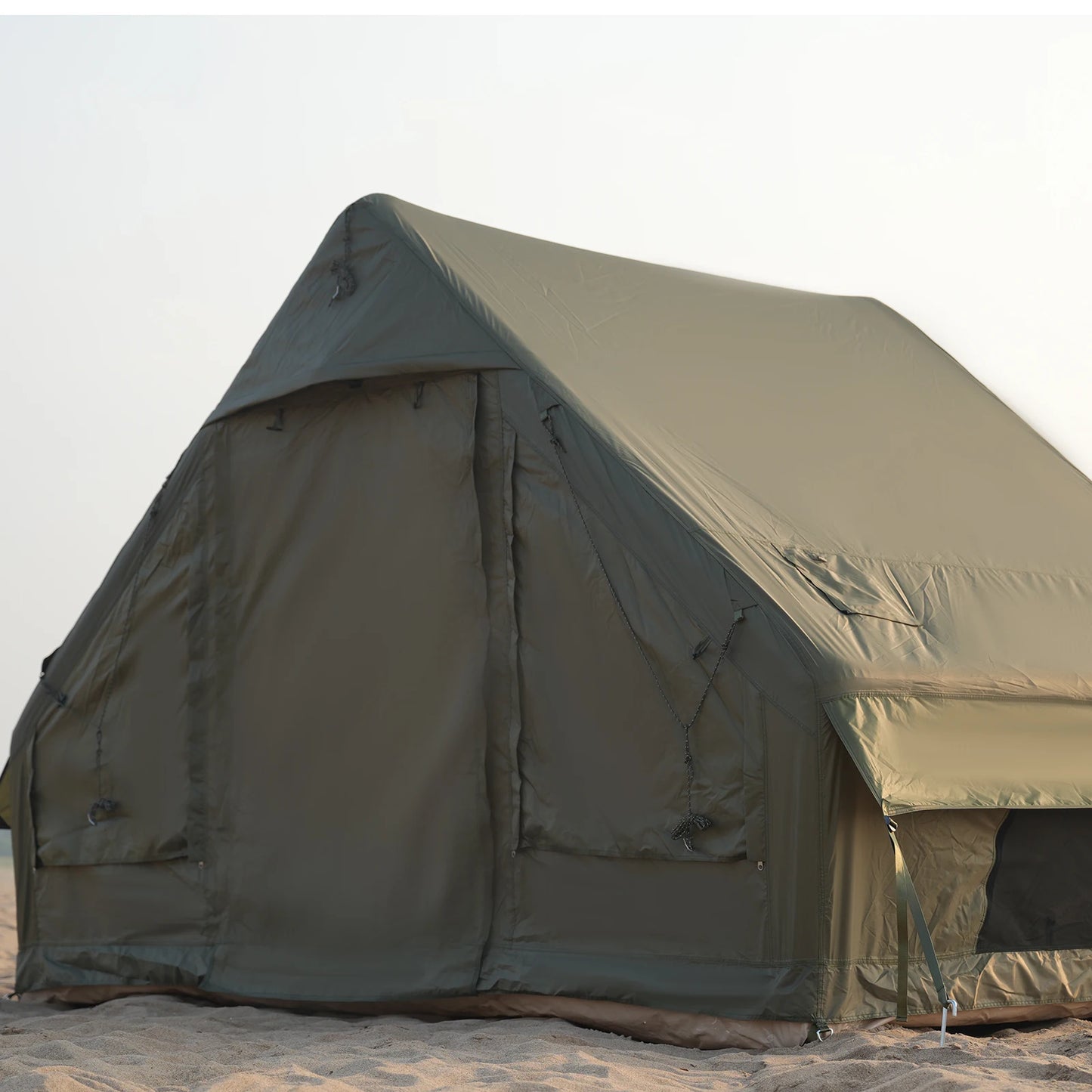 Inflatable Tents For Adult Camping, Luxury Camping Tents, Inflatable Tents With Stove Plug, 4/6/8 Person Family Camping Inflatab