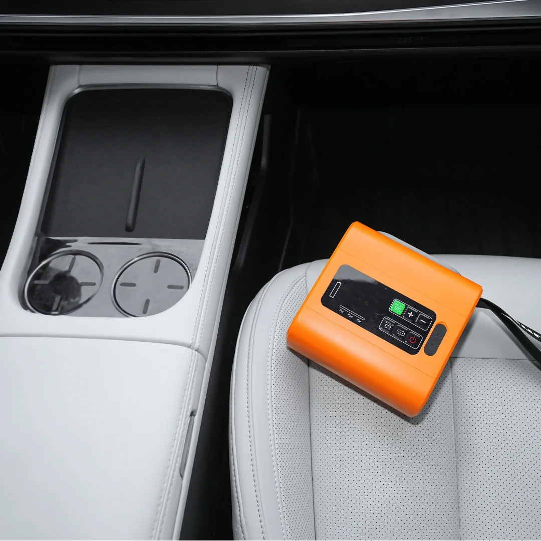 WESTTUNE Outdoor Wireless Air Pump Travel Vacuum Pump with Inflatable Deflate Portable Electric MINI Inflatable Pumps for Mats