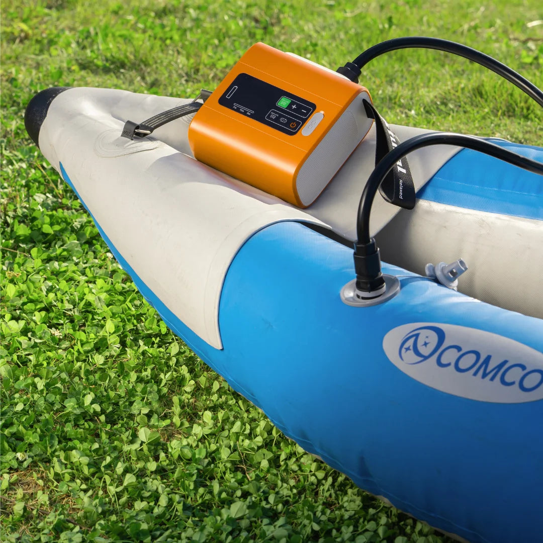 WESTTUNE Outdoor Wireless Air Pump Travel Vacuum Pump with Inflatable Deflate Portable Electric MINI Inflatable Pumps for Mats